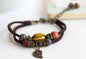 National Wind Restoring Ancient Ways Is The High Temperature Glaze Ceramic Handmade Trinkets Women's Fashion  Bracelets #1077